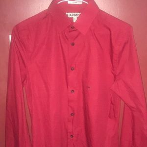 XS Express Long Sleeve button up shirt